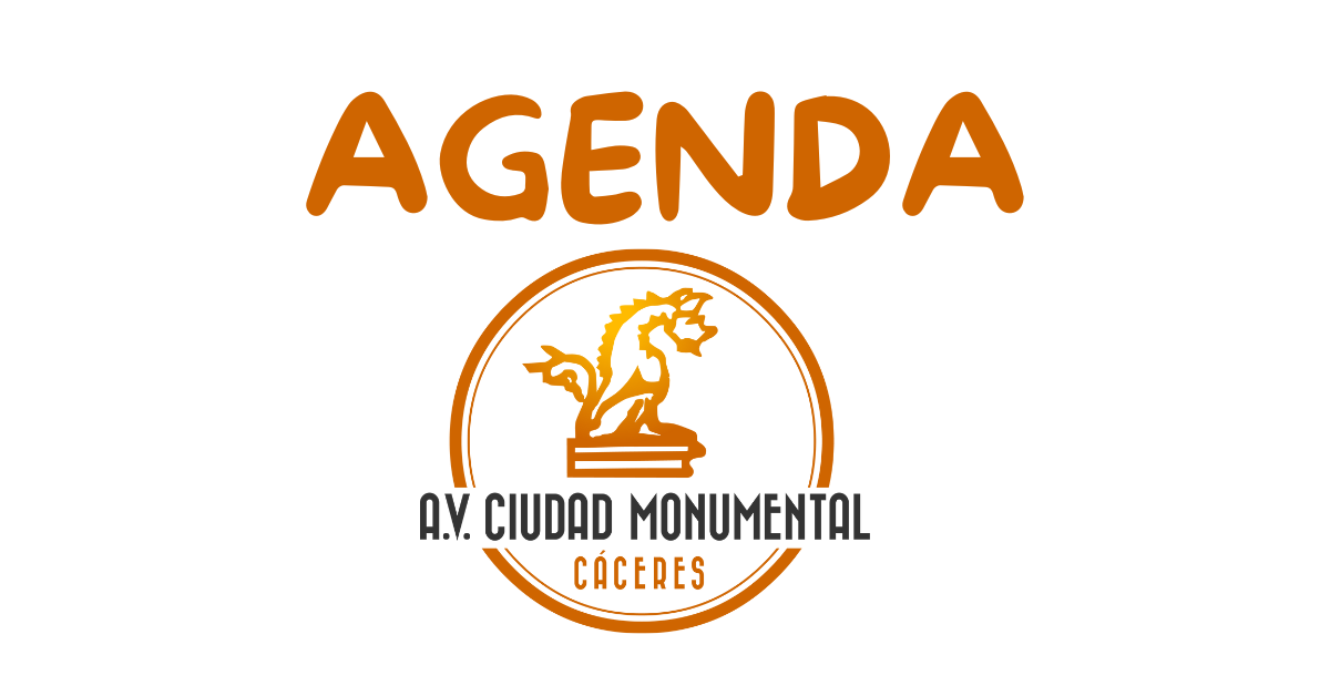 AGENDA ASOCIACIÓN VECINAL CIUDAD MONUMENTAL